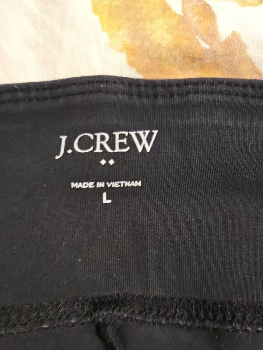 J Crew Black Women's Leggings - Comfortable Active Bottoms 8 Pair